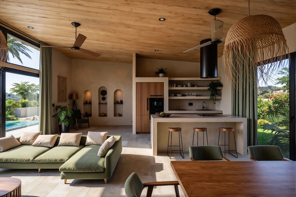 Verdant Koh Samui villas Interior