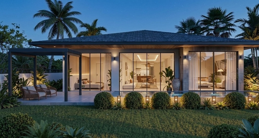 Win Win Homes Samui Night