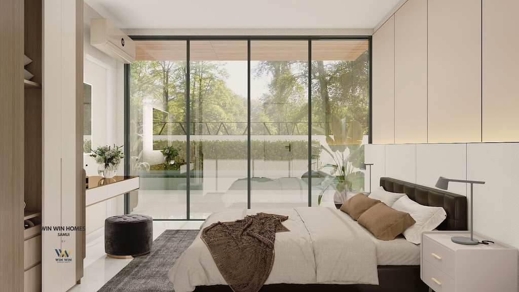 Win Win Home Samui Bedroom