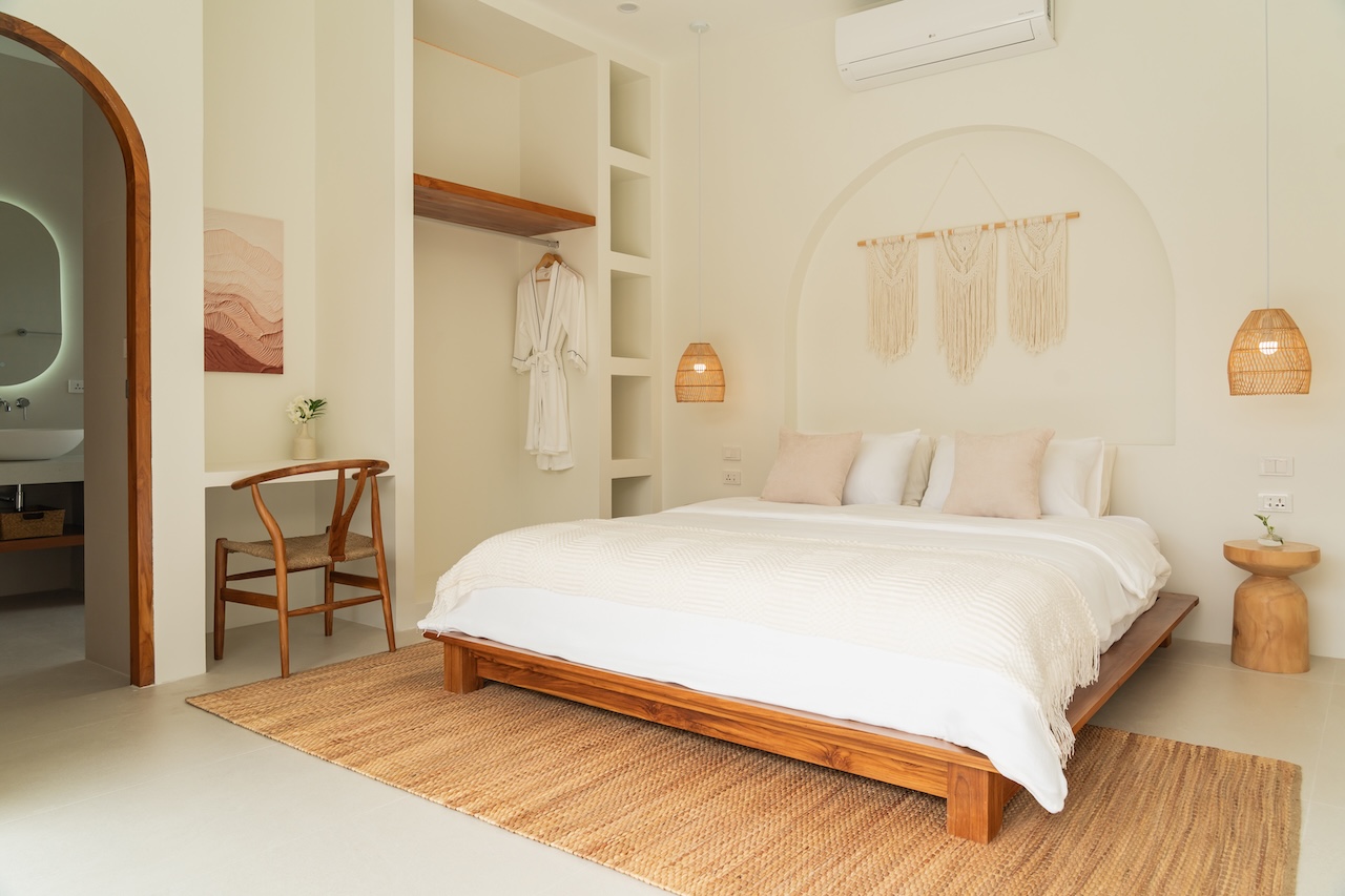 3-Bed Residences At Thara Tropical Villas bedroom