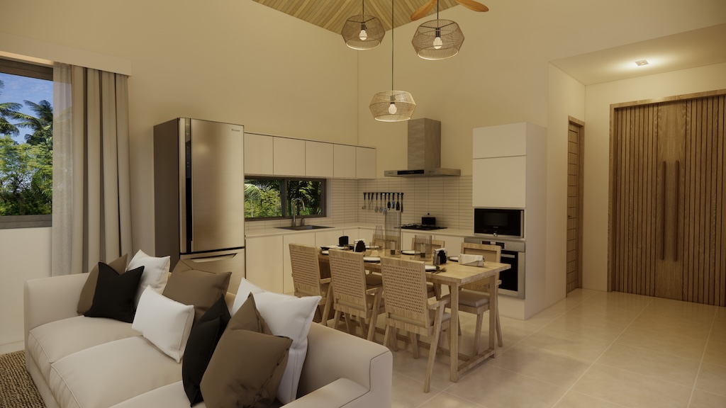Aelora Residence Two-Bed Villas Dining