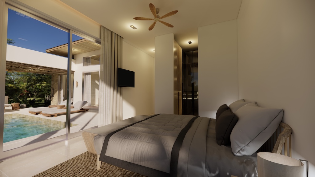 Aelora Residence Two-Bed Villas Bedroom