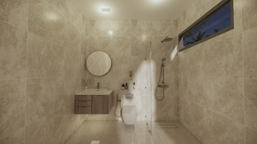Aelora Residence Two Bed Villas Bathroom