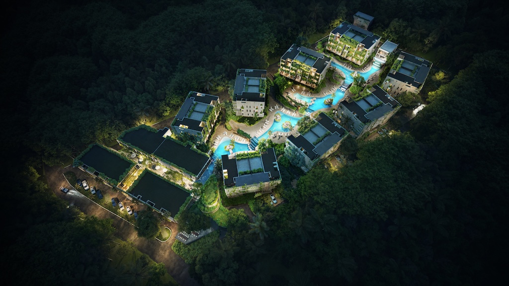 Azura Koh Phangan Site At Night