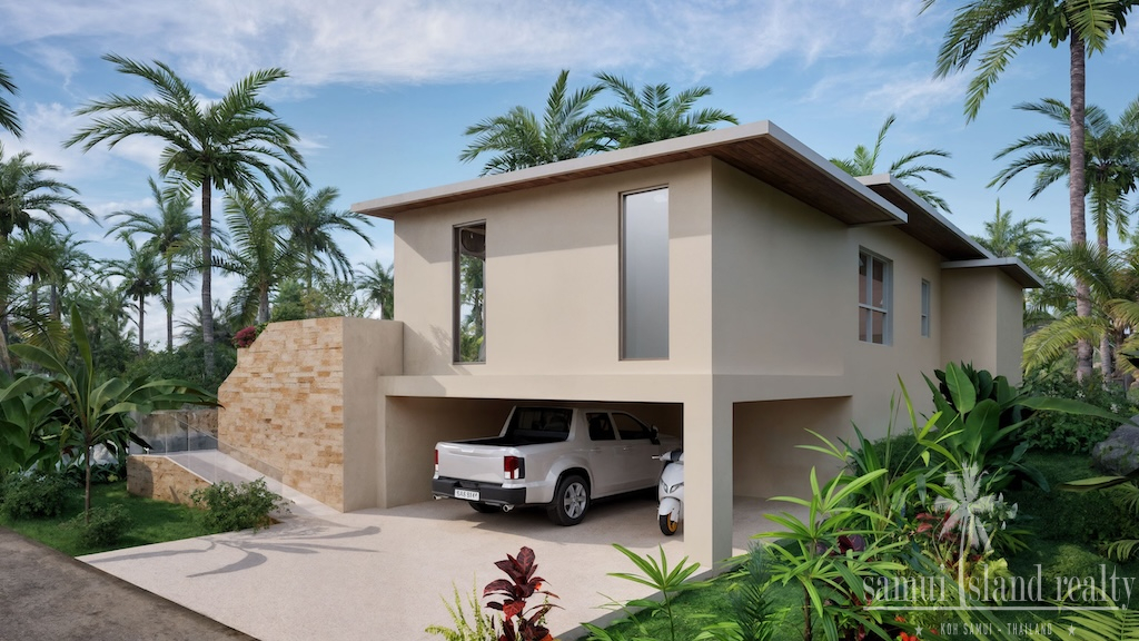 Ban Tai Villas For Sale Parking