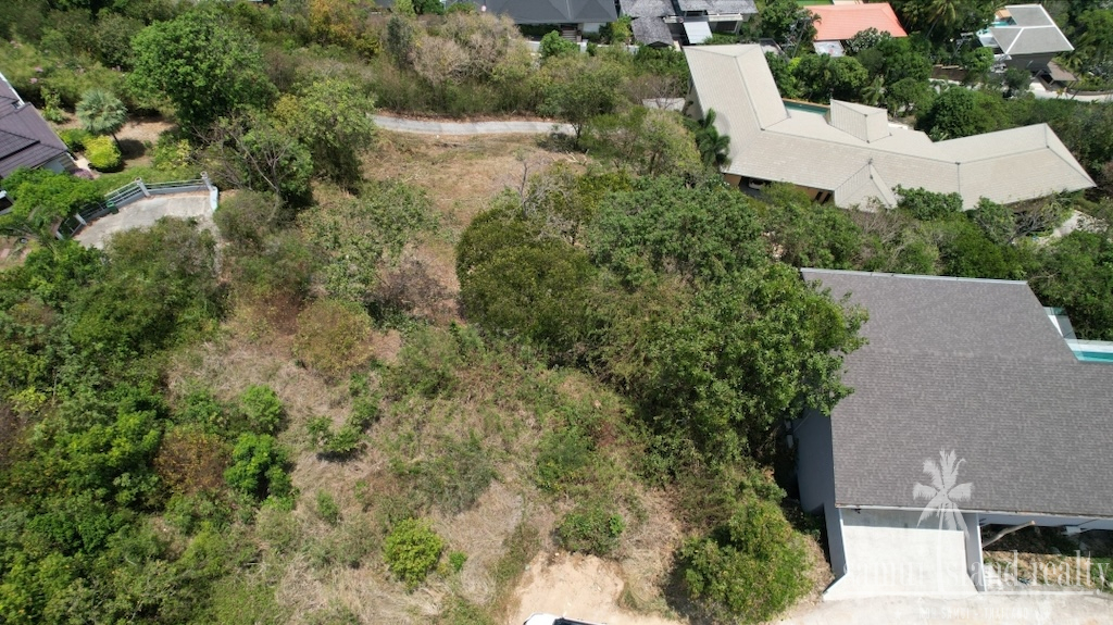 Bophut 2004 Sqm Sea View Land Plot Slope