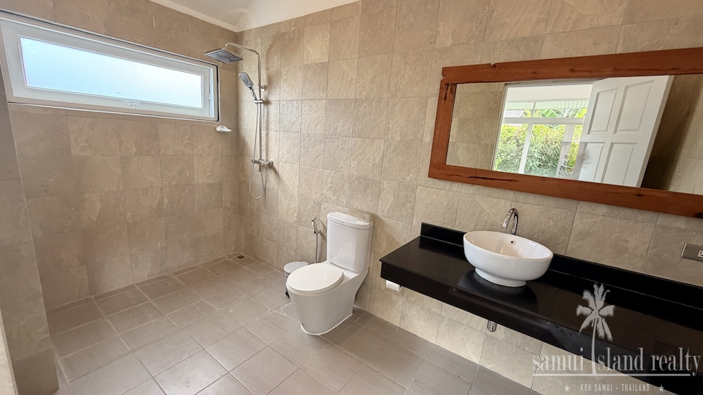 Bophut residence Longterm Villa rental Bathroom