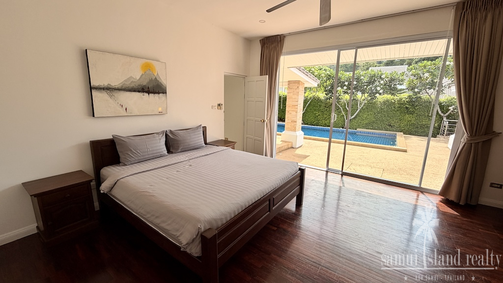 Bophut Longterm Villa Rental Bedroom