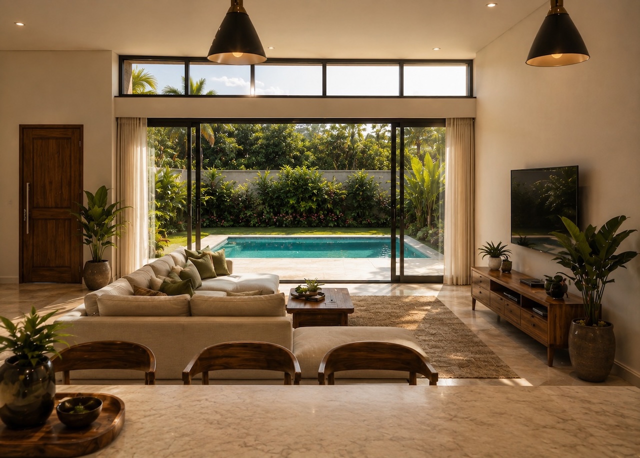 Green Grove Villa Estate Living Area