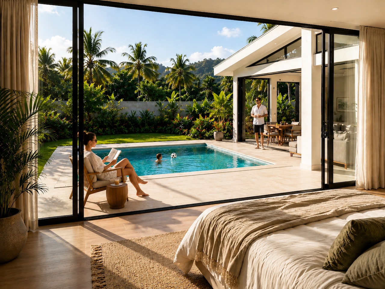 Green Grove Villa Estate Beroom View