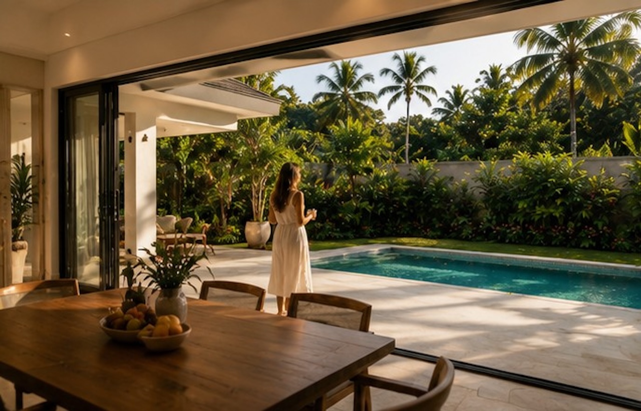 Green Grove Villa Estate Lounge View