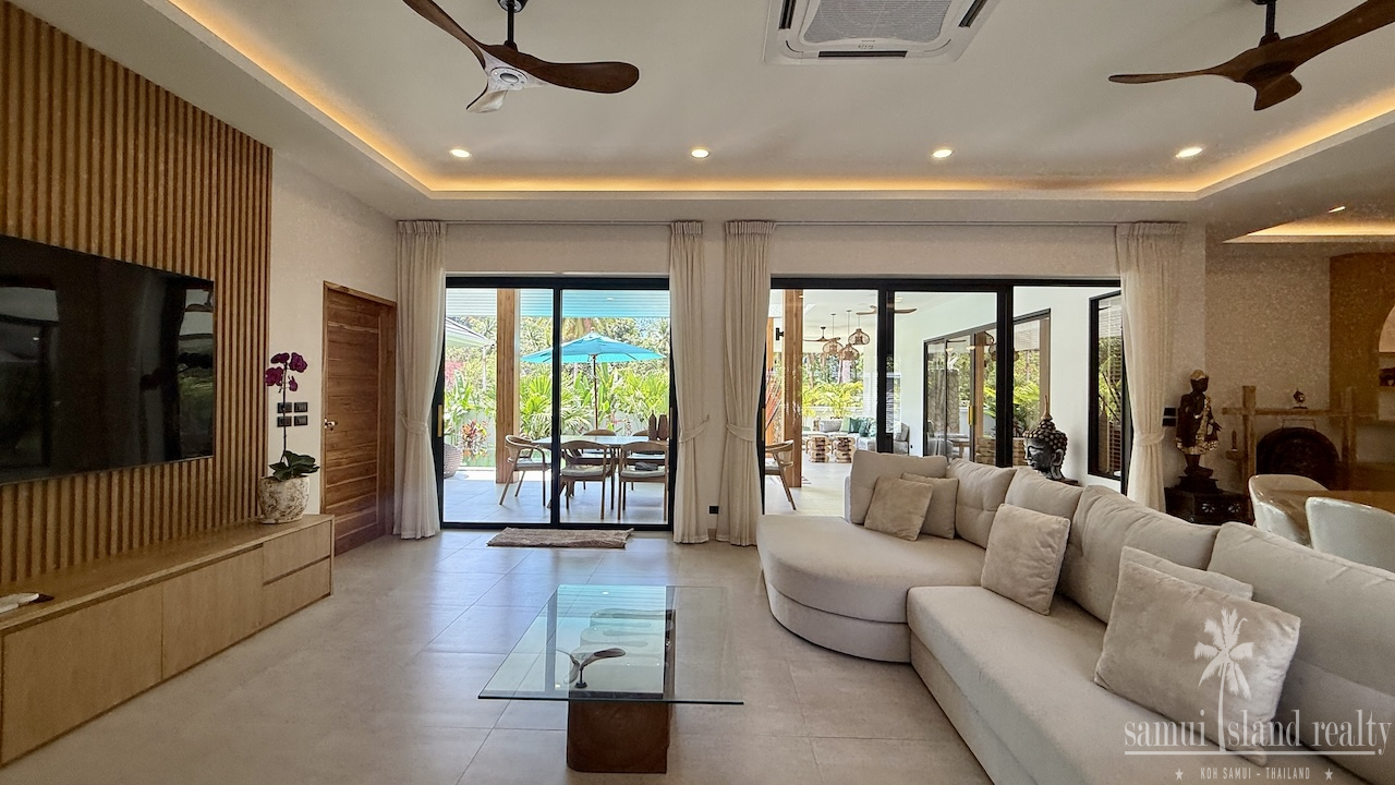 Koh Samui Lamai Property Living Area