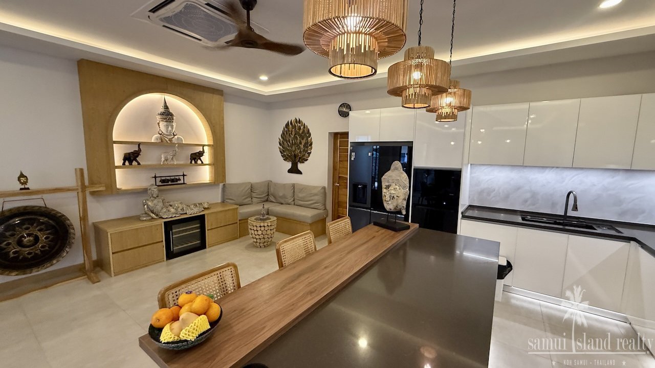 Koh Samui Lamai Property Breakfast Bar