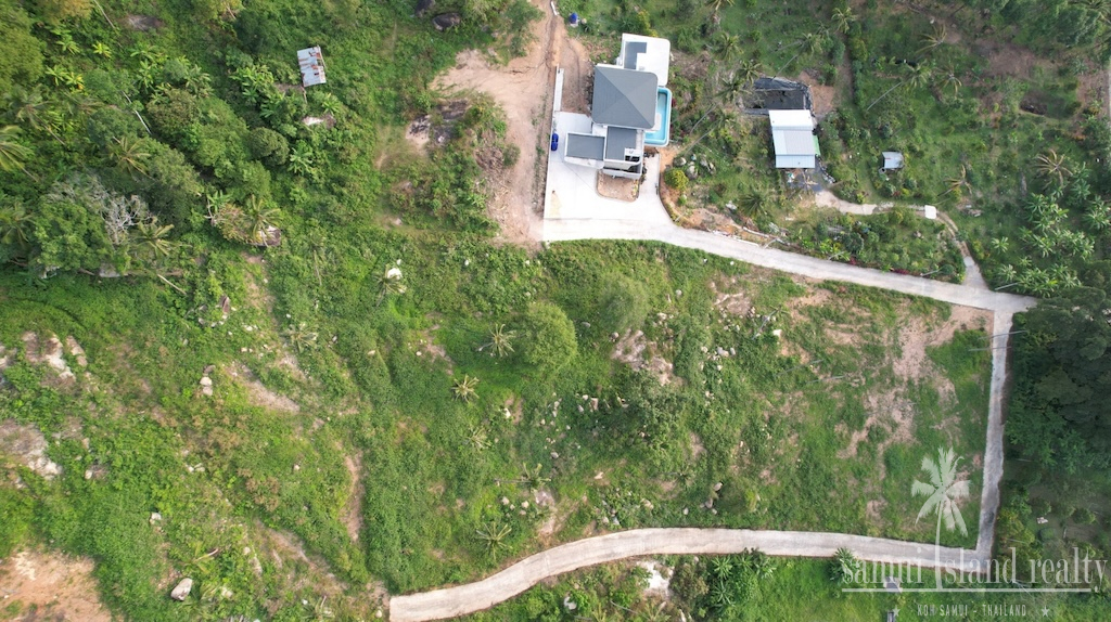 Koh Samui Sea View Land Lipa Noi Aerial