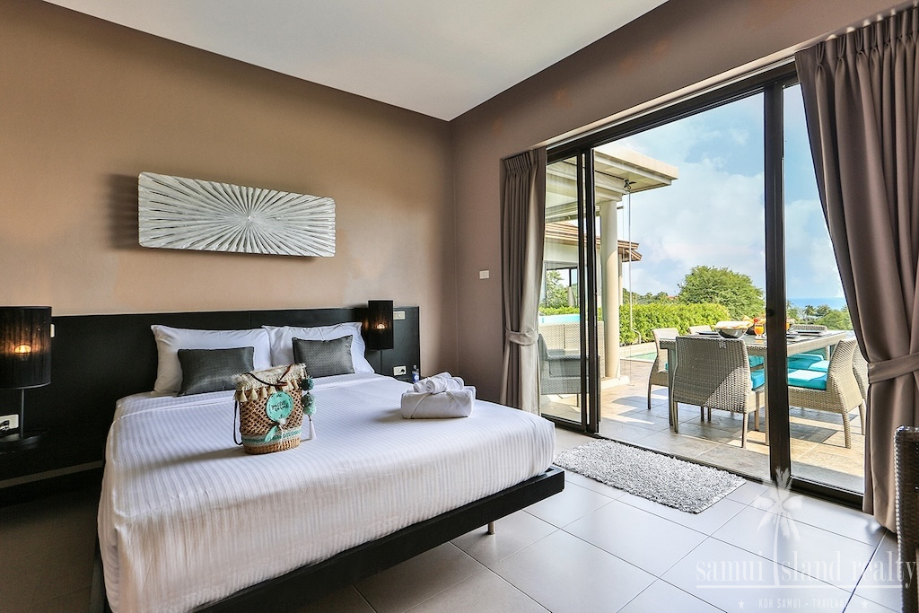 Lamai 4-Bed Pool Villa For Sale bedroom