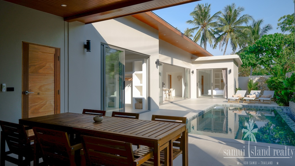 Maenam 3-Bed Pool Villa Outdoor Area