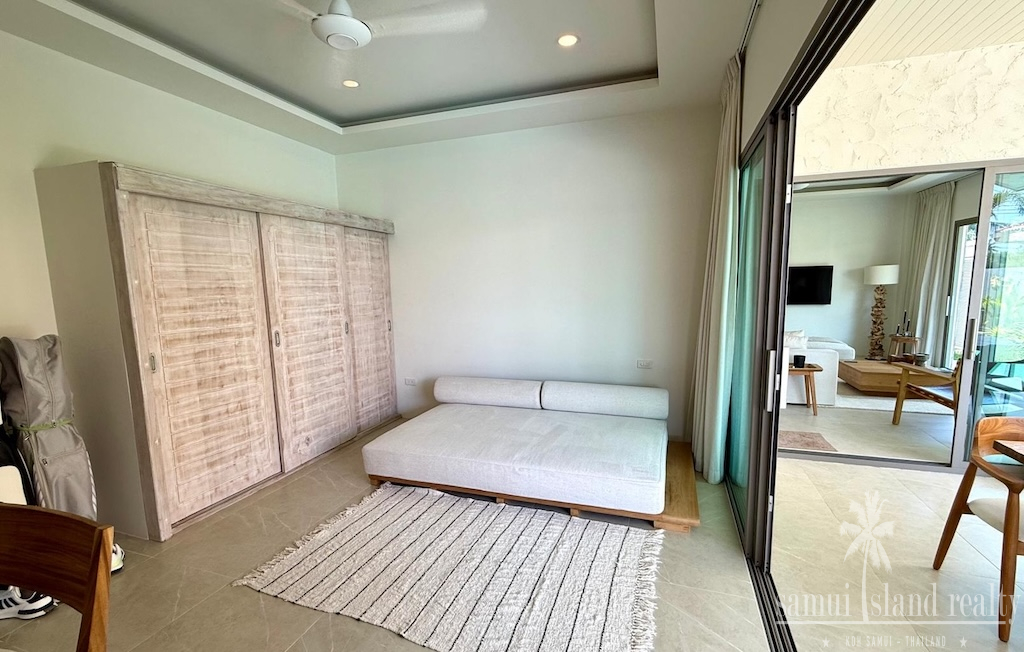 Maenam Two Bed Villa Guest Bedroom
