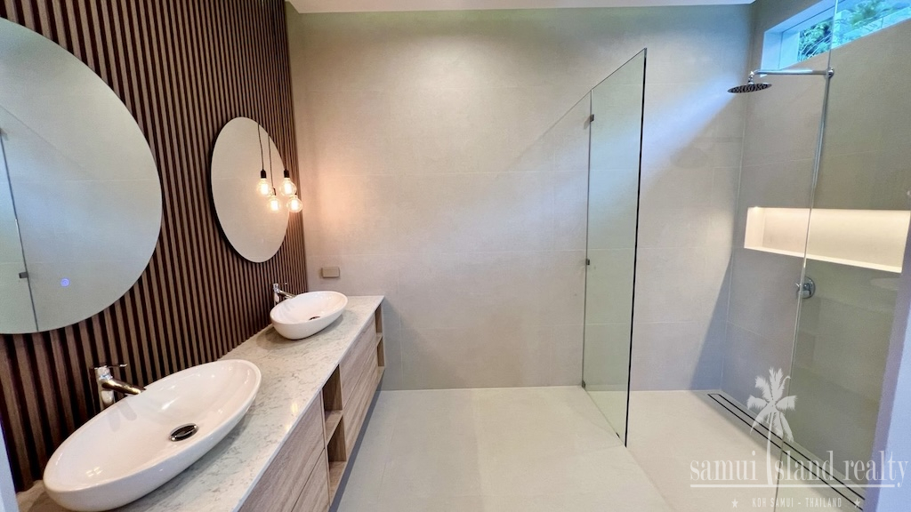 Modern Sea View Villa For Sale In Plai Laem Bathroom