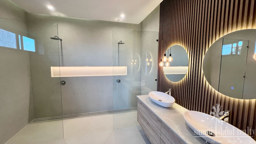 Modern Sea View Villa For Sale In Plai Laem Bathroom