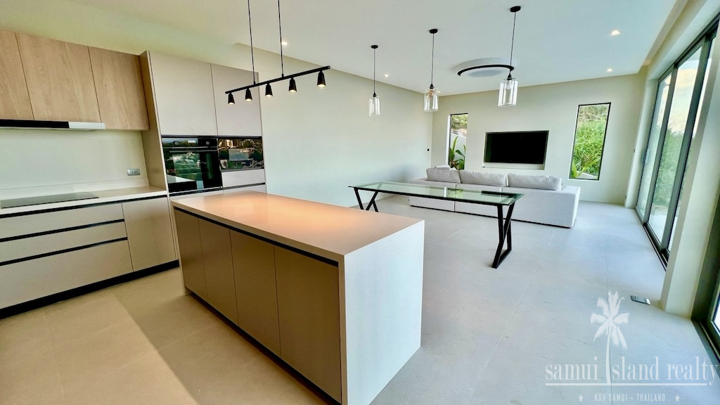 Modern Sea View Villa For Sale In Plai Laem Kitchen