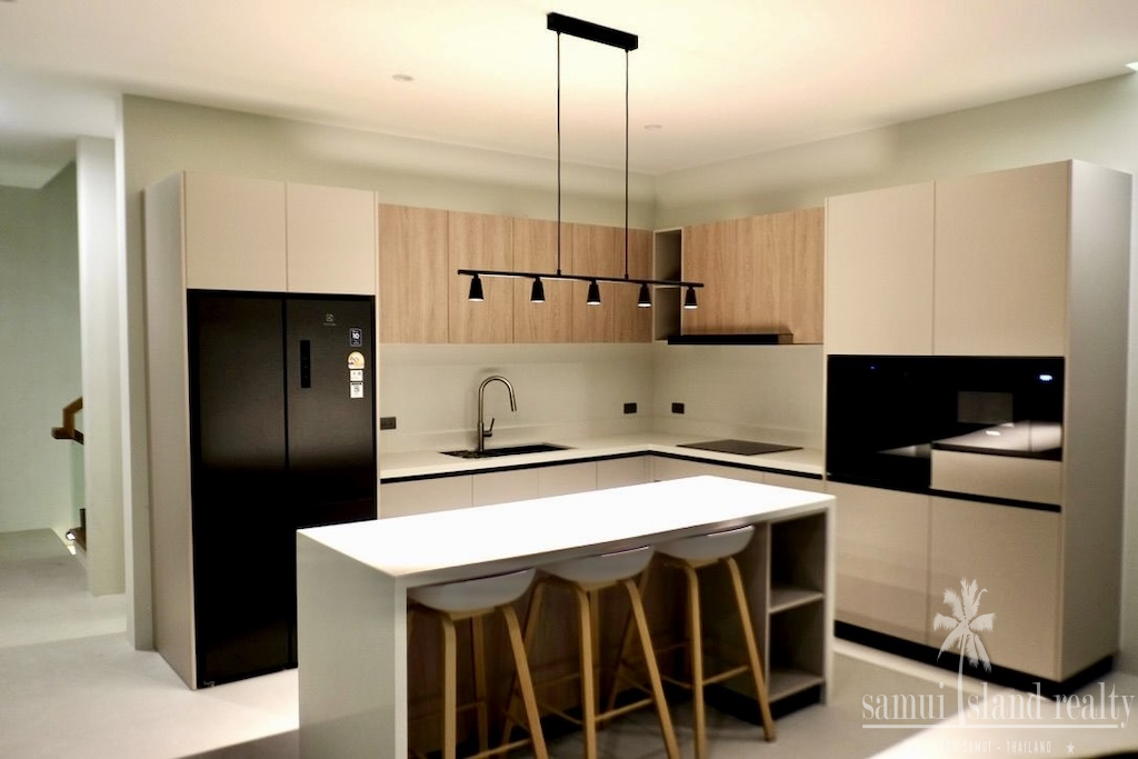 Modern Sea View Villa For Sale In Plai Laem Kitchen