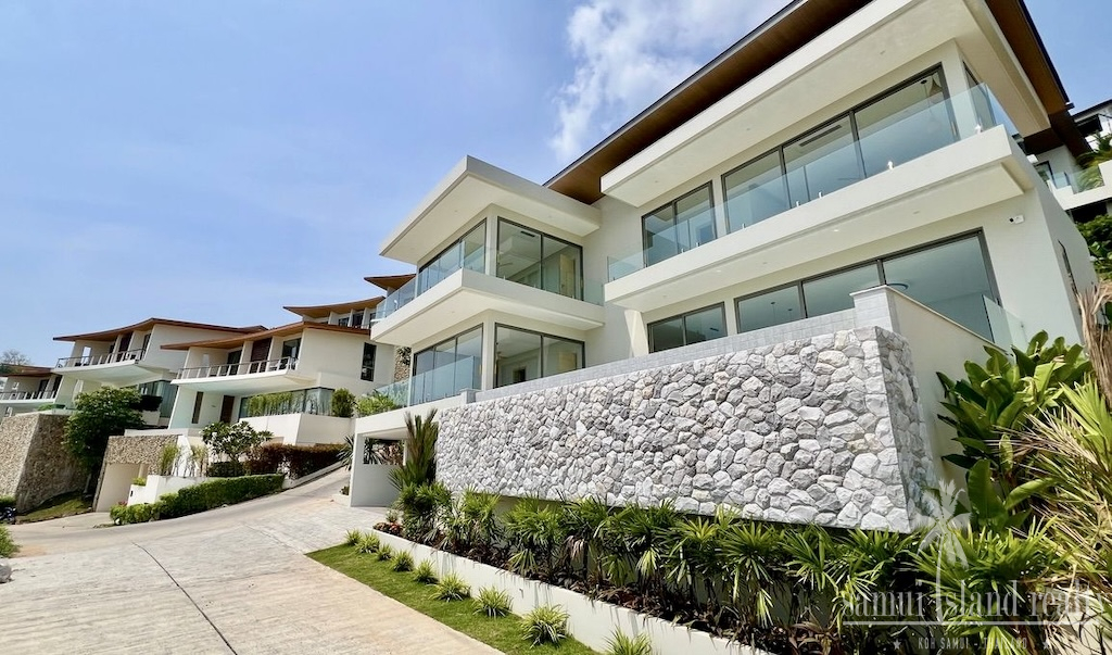 Modern Sea View villa For Sale In Plai Laem Exterior