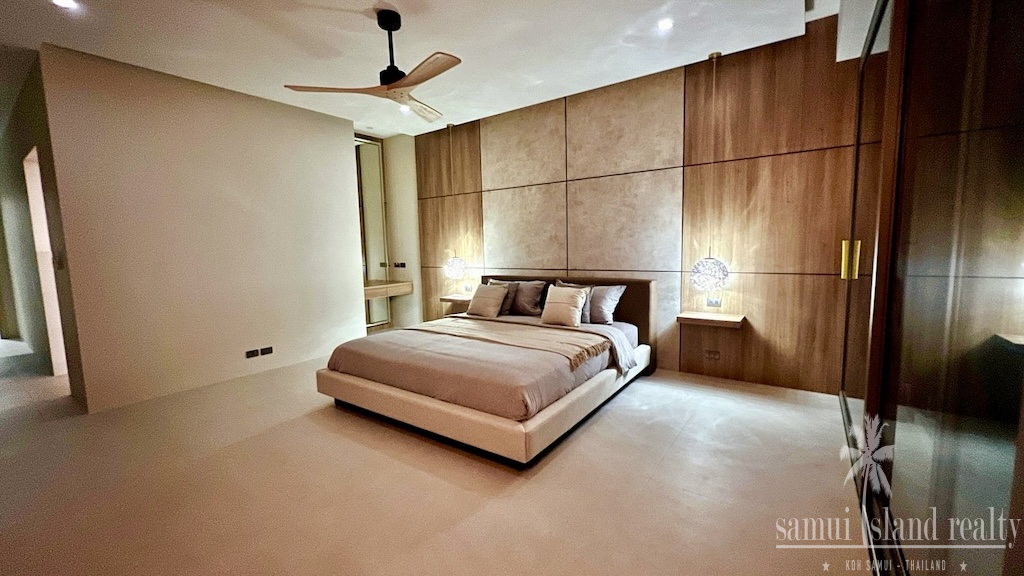 Modern Sea View Villa For Sale In Plai Laem Bedroom