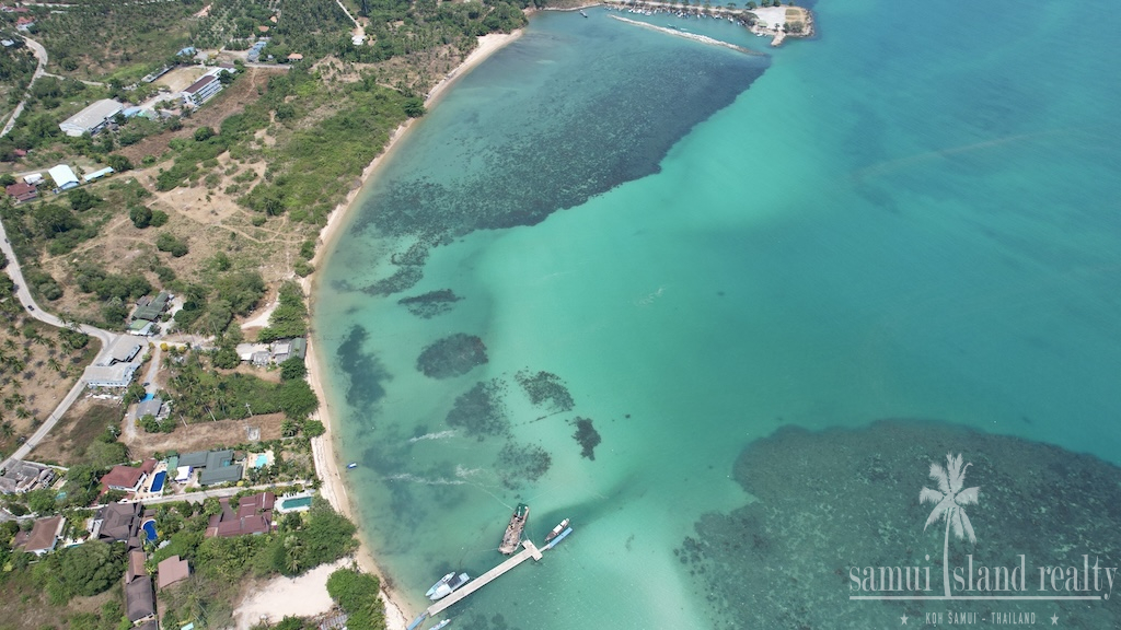 Phang Ka Beachfront Land For Sale Aerial