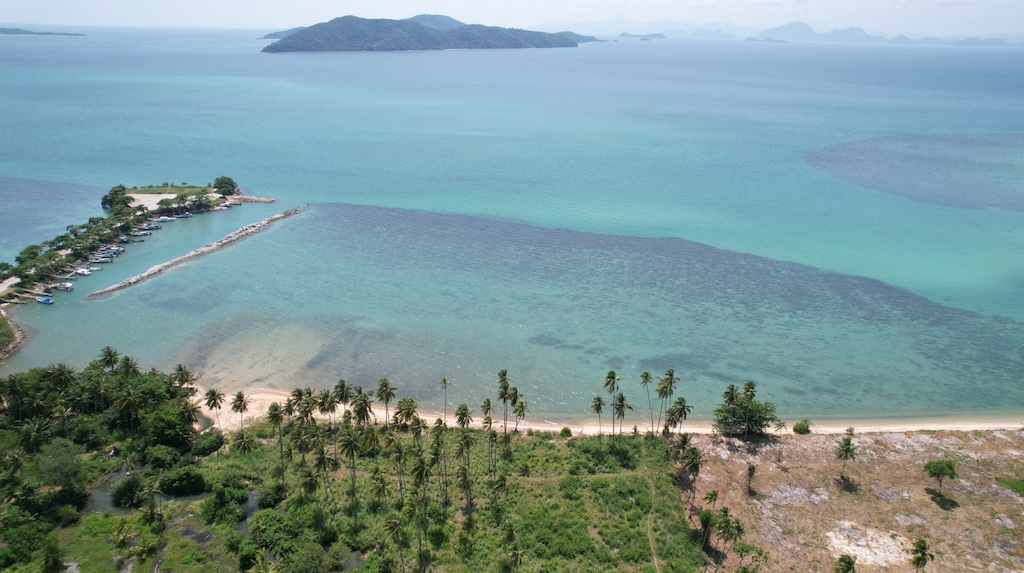 Phang Ka Beachfront Land For Sale Aerial
