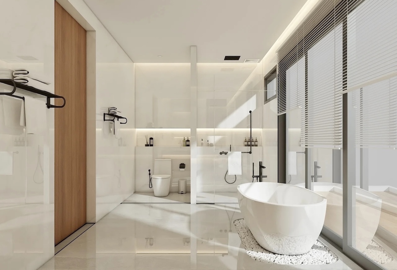 Sea View Villas At Tesoro Valley Bathroom
