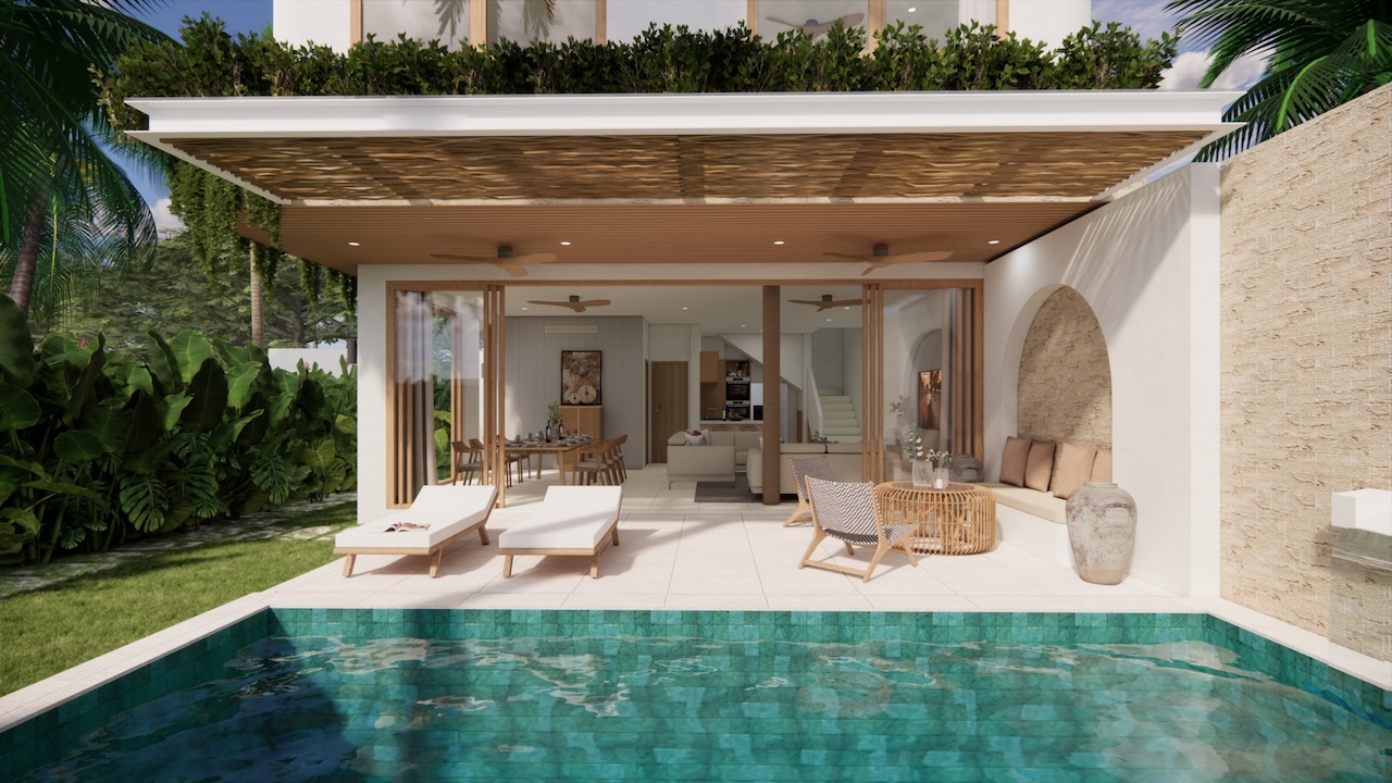 The Nomads Residence Pool Terrace