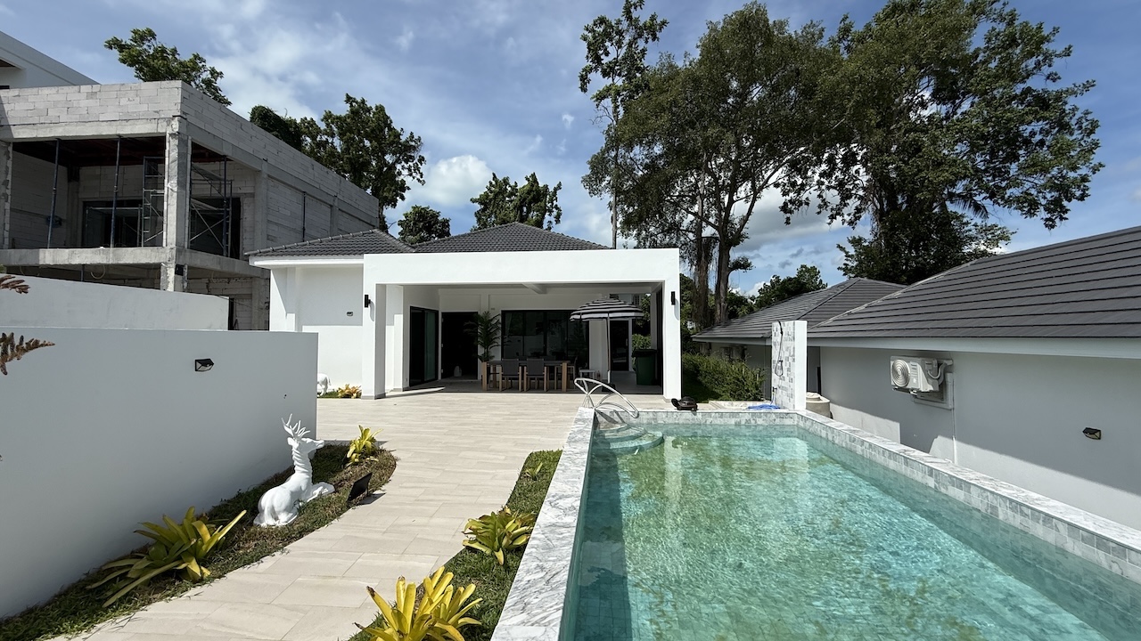 3-Bedroom Pool Villa Choeng Mon Exterior