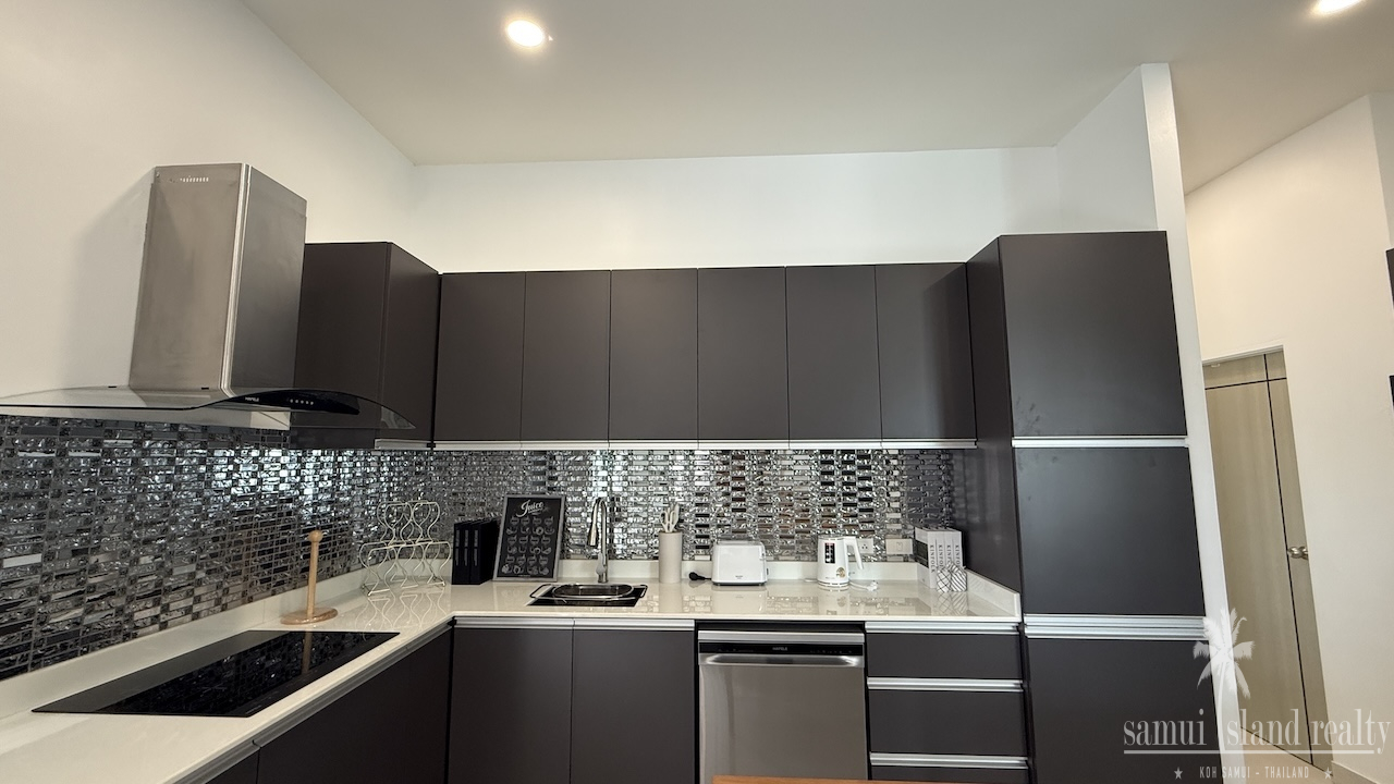 3-Bedroom Pool Villa Choeng Mon Kitchen