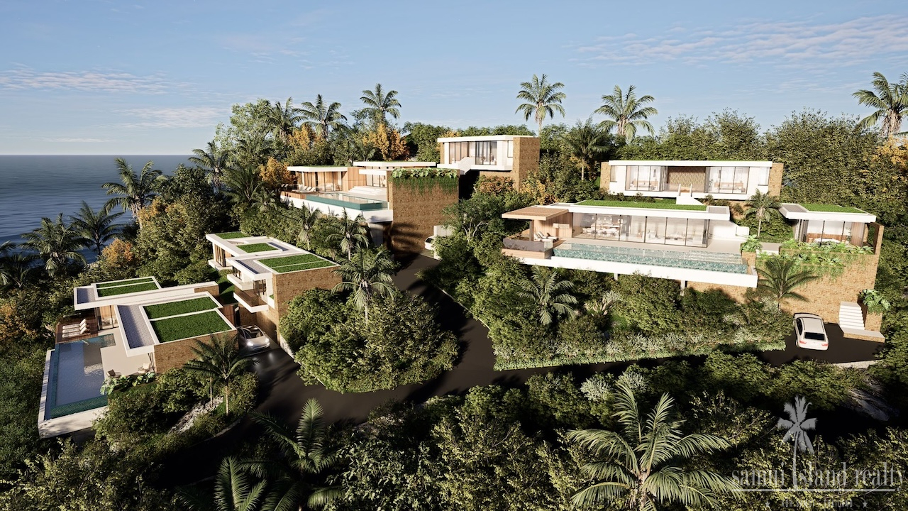 Akasha Villas Site Render