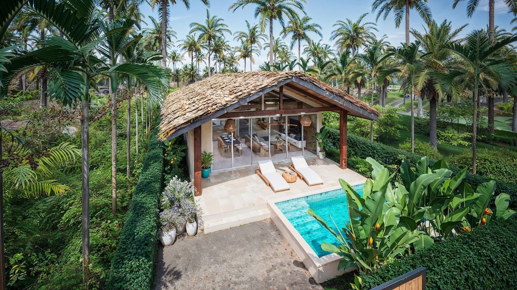 Baan Dao Residence Maenam Aerial Render
