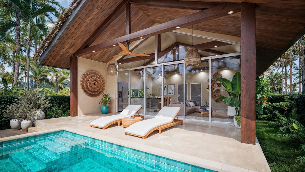 Baan Dao Residence Maenam Sun Loungers
