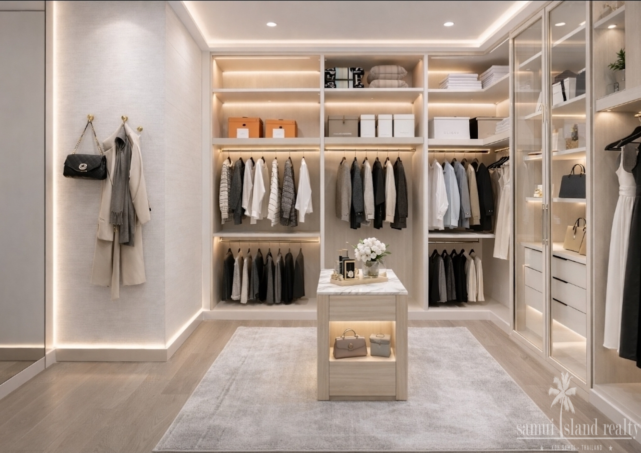 Ban Tai Sea View Villa Ban Tai Sea View Villa walk-in closet