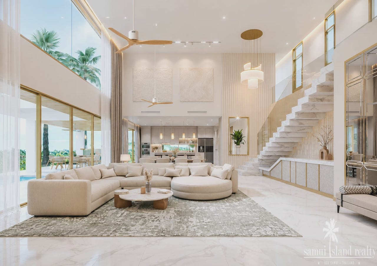 Ban Tai Sea View Villa Ban Tai Sea View Villa living