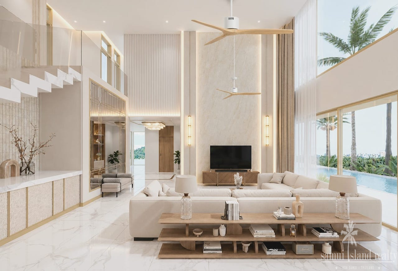 Ban Tai Sea View Villa Ban Tai Sea View Villa living