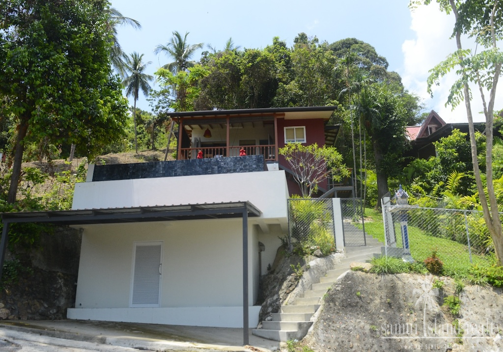 Hillside Property In Bang Po Parking