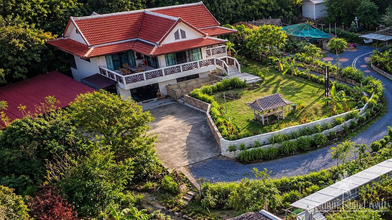 Koh Samui Property With Expansive Grounds Koh Samui Property With Expansive Grounds Aerial