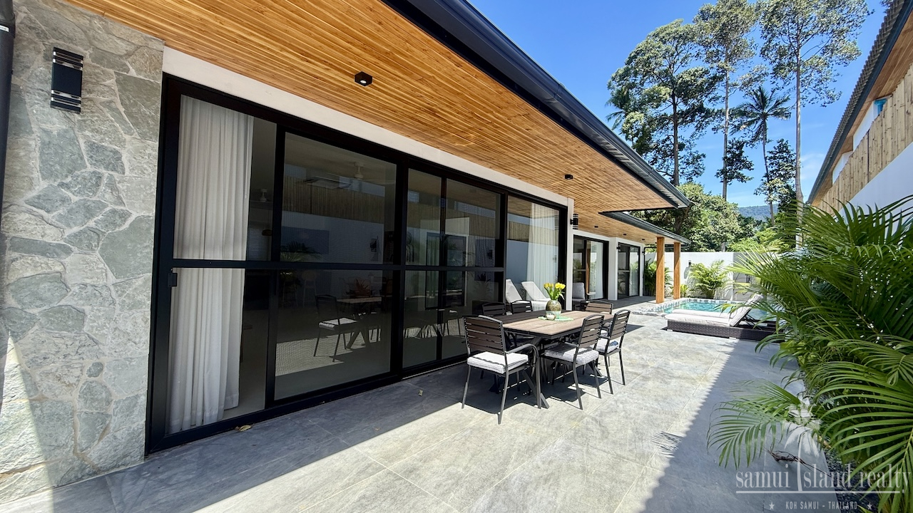 Lamai 3-Bed Villas Outdoor Dining