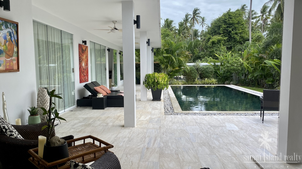 Maenam Modern Pool Villa Maenam Modern Pool Villa Covered Terrace