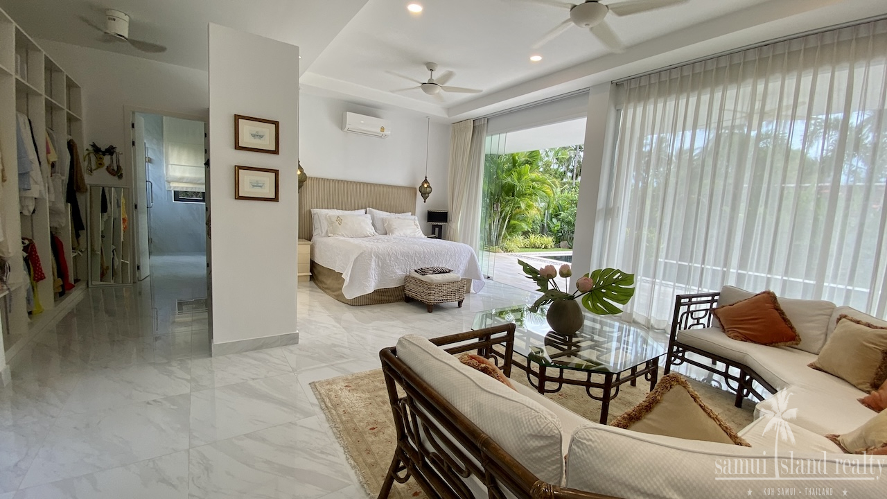 Maenam Modern Pool Villa Maenam Modern Pool Villa Master Bedroom