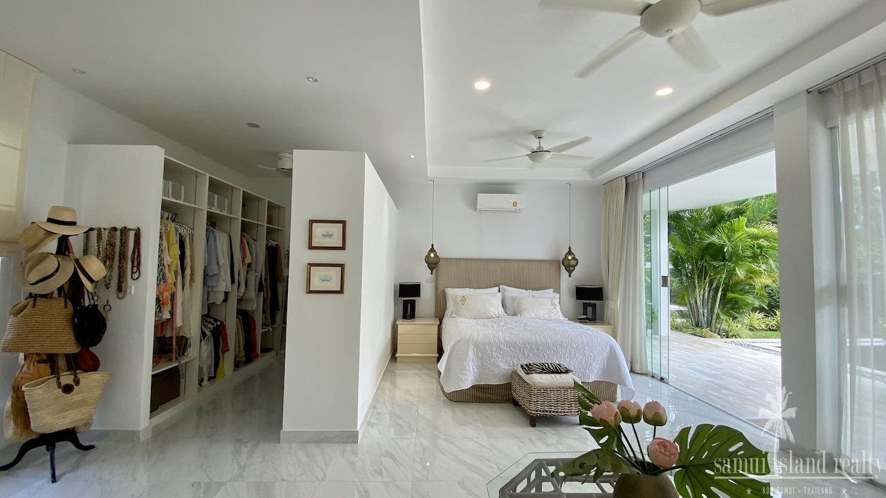 Maenam Modern Pool Villa Maenam Modern Pool Villa Bedroom