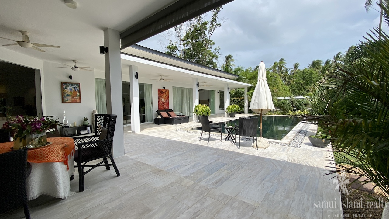 Maenam Modern Pool Villa Maenam Modern Pool Villa Terrace