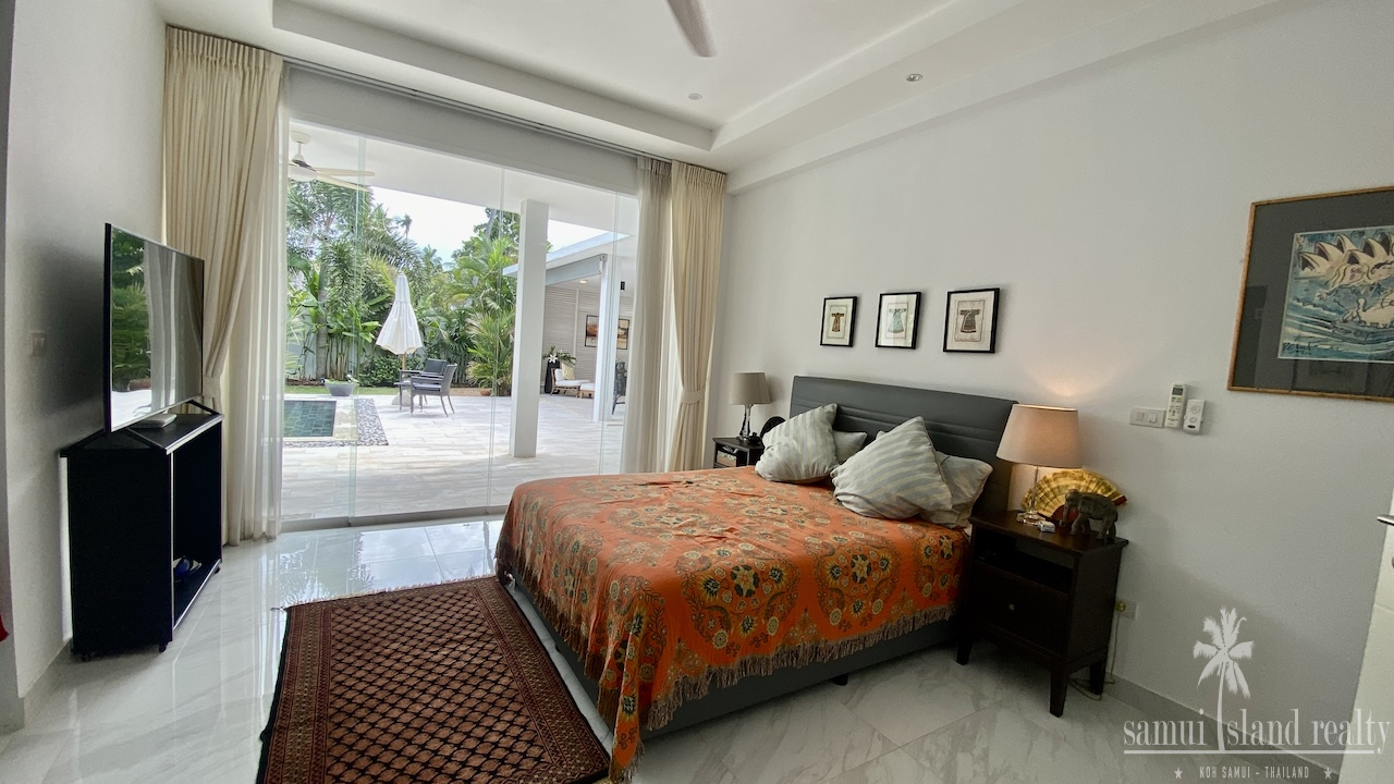 Maenam Modern Pool Villa Maenam Modern Pool Villa Bedroom
