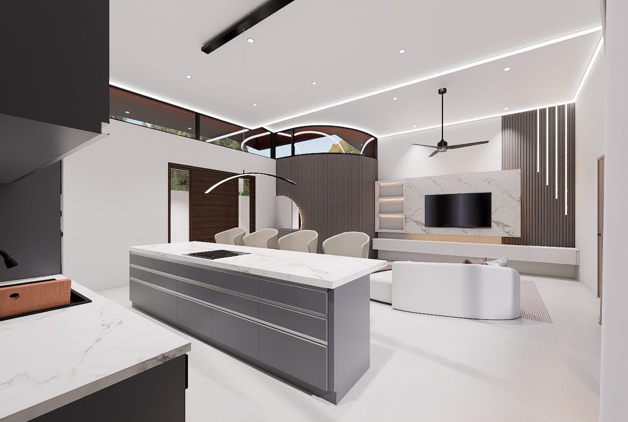 Maenam Villa Project Kitchen