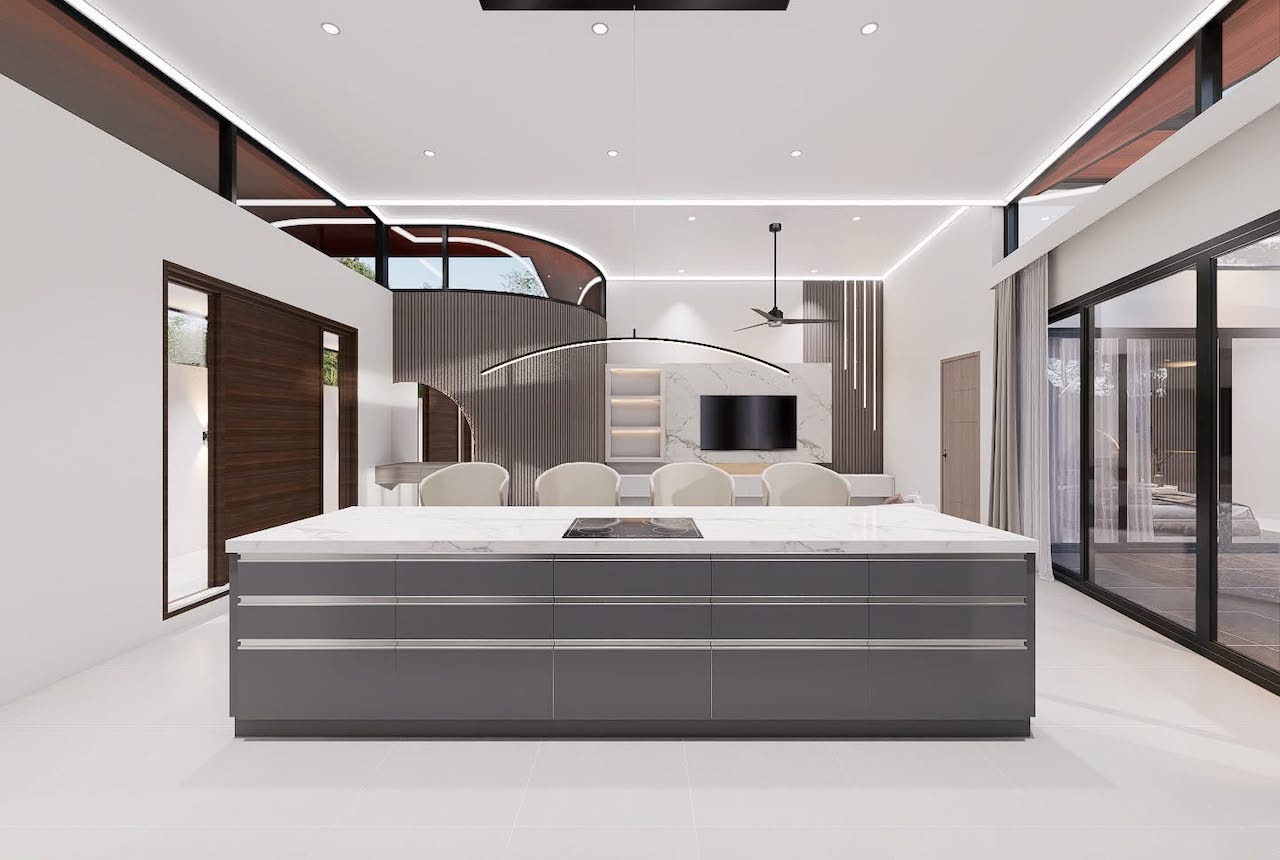 Maenam Villa Project Kitchen