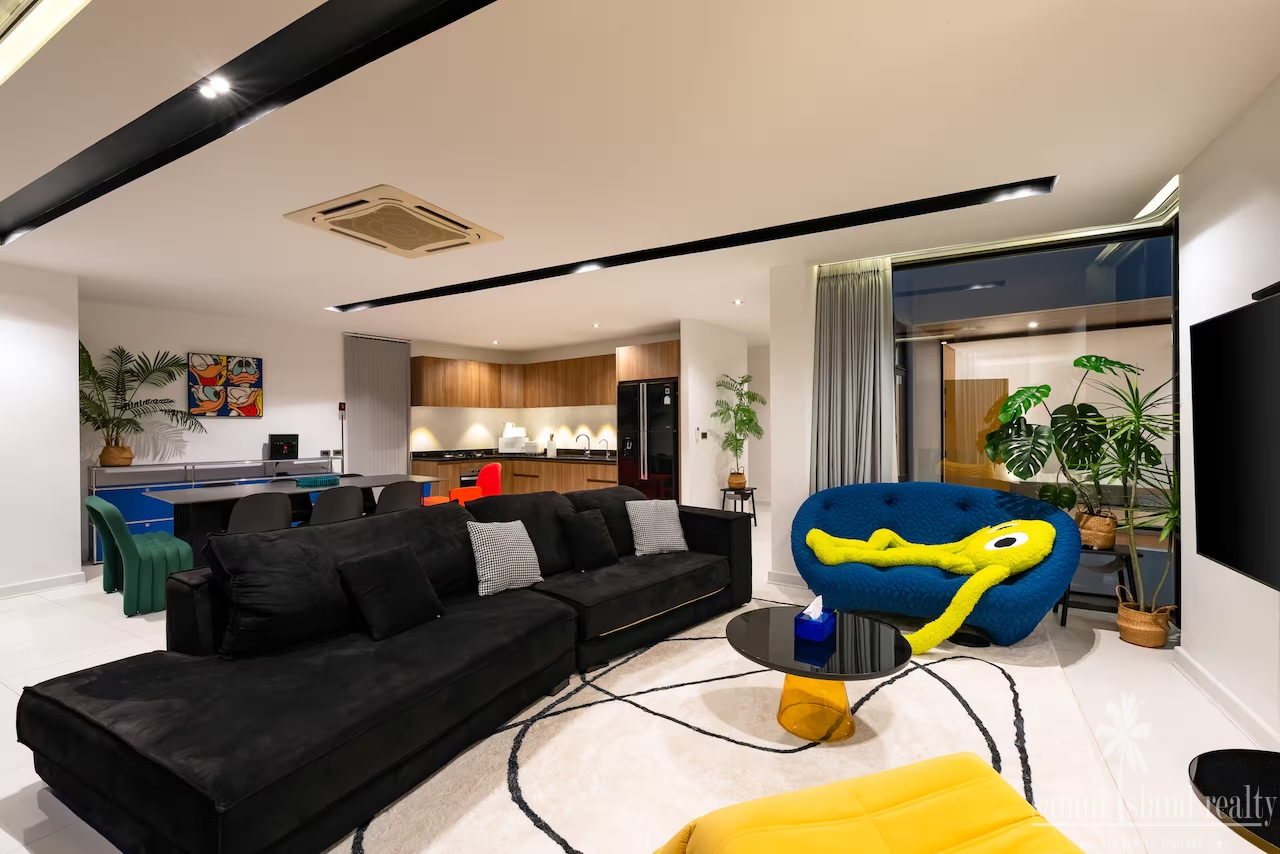 The Bay Villa Living Area